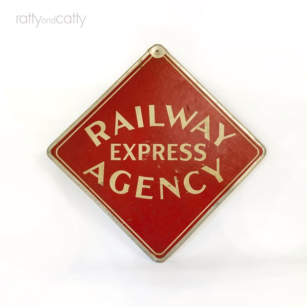 Railway Express Sign - Etsy