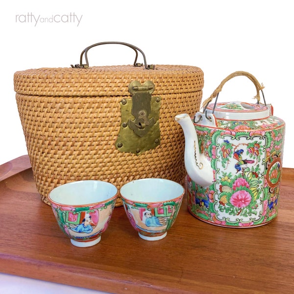 Tea Basket Etsy