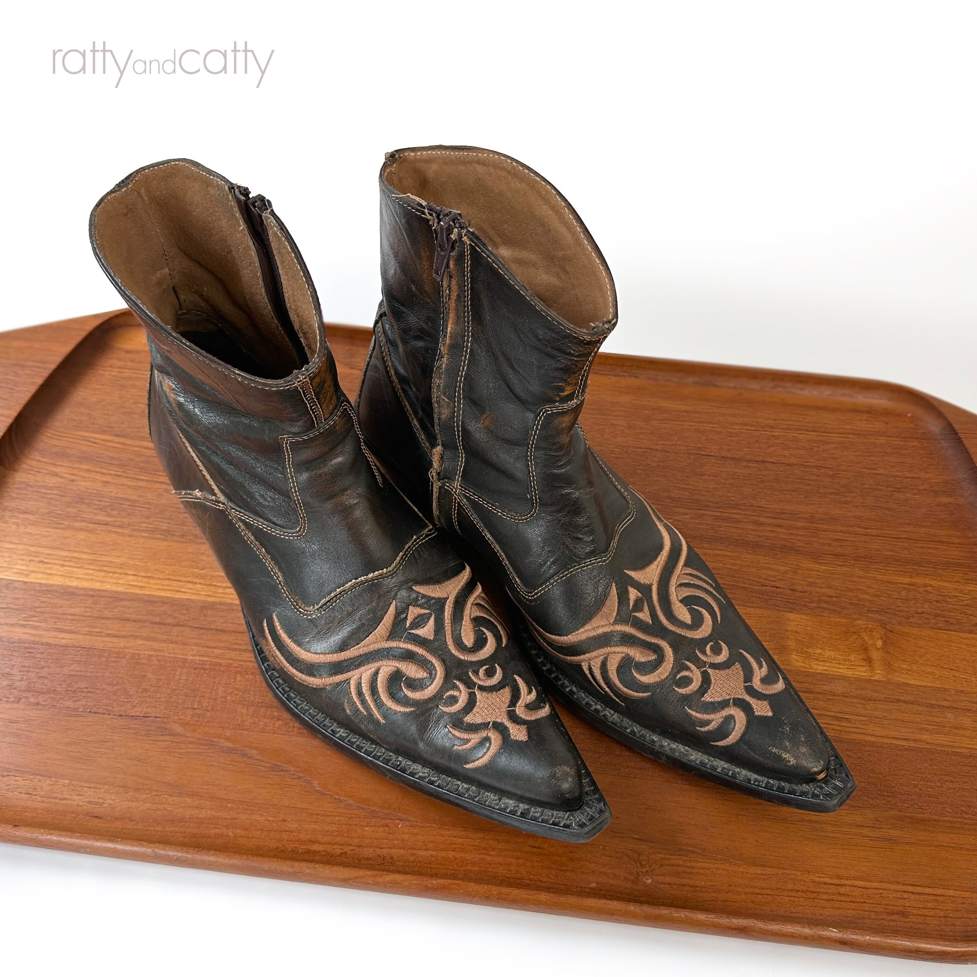 Vintage Ferrato Boots Men