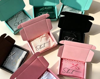 Tanga de algodón bordada personalizada, nombre personalizado bordado, ropa interior de algodón bordada personalizada - Lencería personalizada