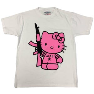 Cute Hello Kitty AK-47 2025 T-Shirt image 1
