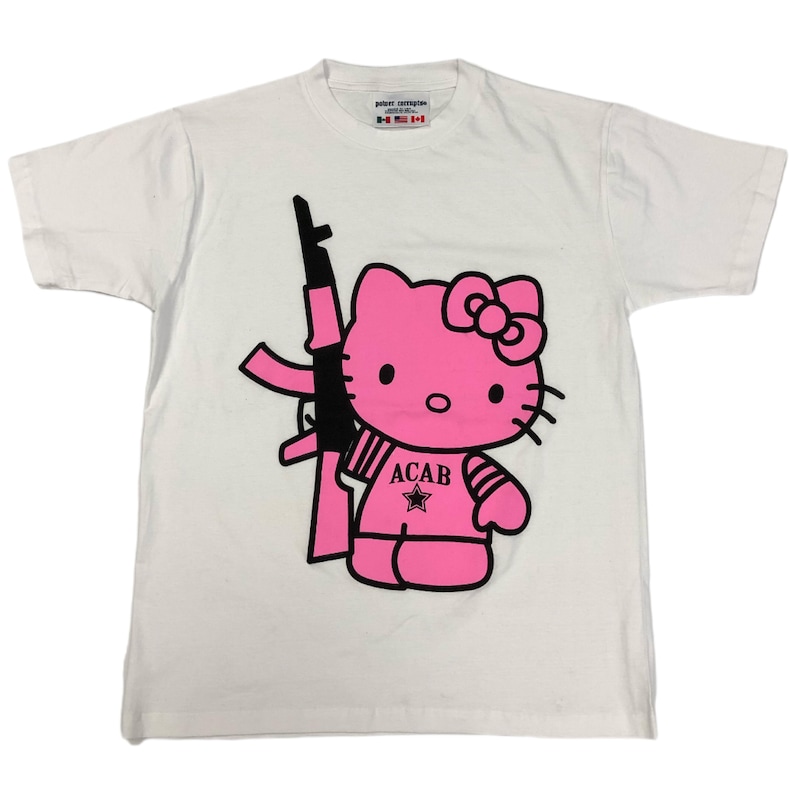 Cute Hello Kitty AK-47 2025 T-Shirt image 1