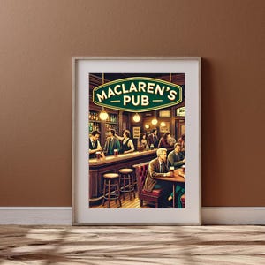 How I Met Your Mother Wall Art Printable, HIMYM TV Show Print, Gift for HIMYM Fans, How I Met Your Mother Sitcom Print