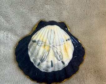 Handgefertigte Camino Pilgrim Andenken Jakobsmuscheln & Schmuck / Schmuckstücke - Sand Dollar