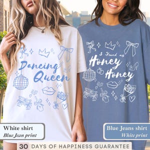 Mamma Mia Bachelorette Comfort Colors Tee: Custom Disco Bride Squad T-Shirt