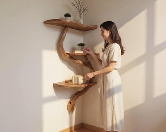 流木本棚4段ハンドメイド 流木本棚4段ハンドメイド