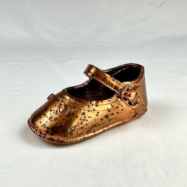 Copper Baby Shoes Etsy