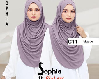 Hijab instantáneo sin pines Sophia