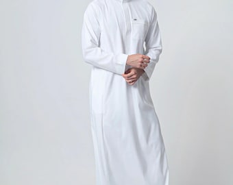 Adult premium classic white thobe 301