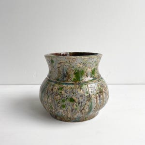 Vintage Handcrafted Art Pottery Vase