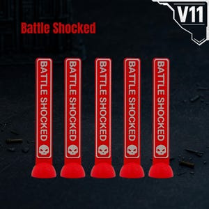Set med 5 “Battle Chocked”-marker