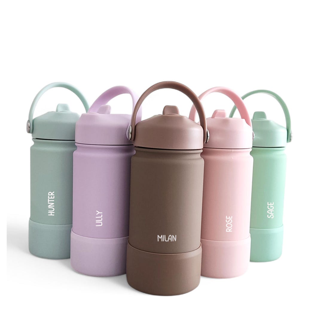 Personalized Kids Stainless Steel Water Bottle, Engraved Insulated ...