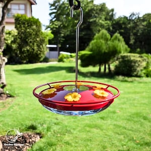 Hummingbird Feeder, Hanging Bird Feeder, Attractive Backyard Decor
