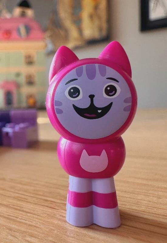 LEGO DJ Catnip Minifigure | Gabby's Dollhouse Character | Gabby