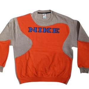 Nike vintage reworked embroidered unisex sweatshirt size L
