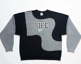 Nike vintage reworked embroidered unisex sweatshirt size L