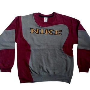 Nike vintage reworked embroidered unisex sweatshirt size L