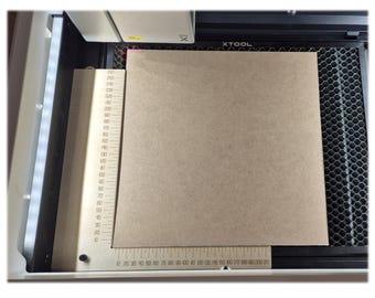 Zero point template (origin) xTool M1 Ultra