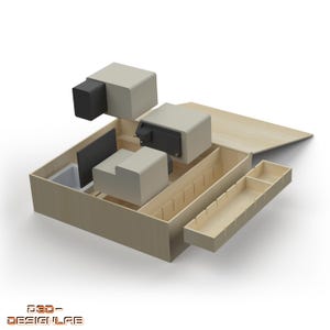Boîte de Rangement pour Accessoires Découpe Laser xTool M1 Ultra
