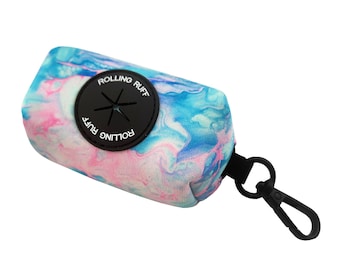 UNICORN MILKSHAKE Dog Waste Bag Holder, Neoprene Poop Bag Dispenser