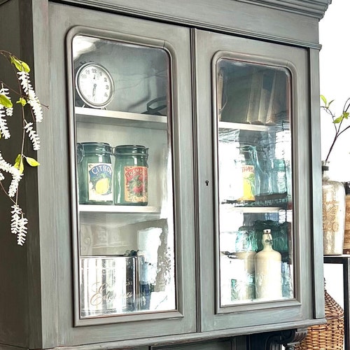 Vintage French Hutch Library Hotel Hutch Etsy