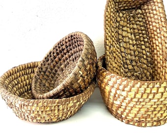 French market baskets, Wicker baskets, Gathering Baskets, French basket