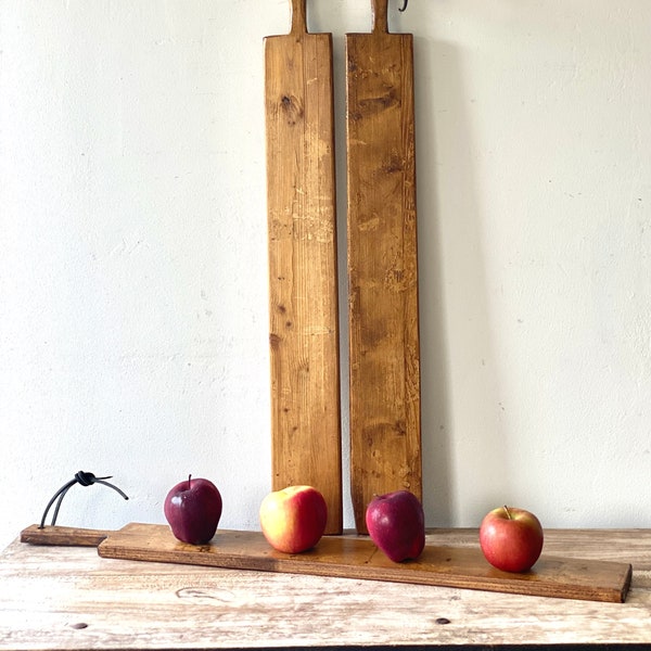SET OF 3, XL Reclaimed Bread Board, Rectangle Bread Board, French Charcuterie Board, Reclaimed Cheese Platter