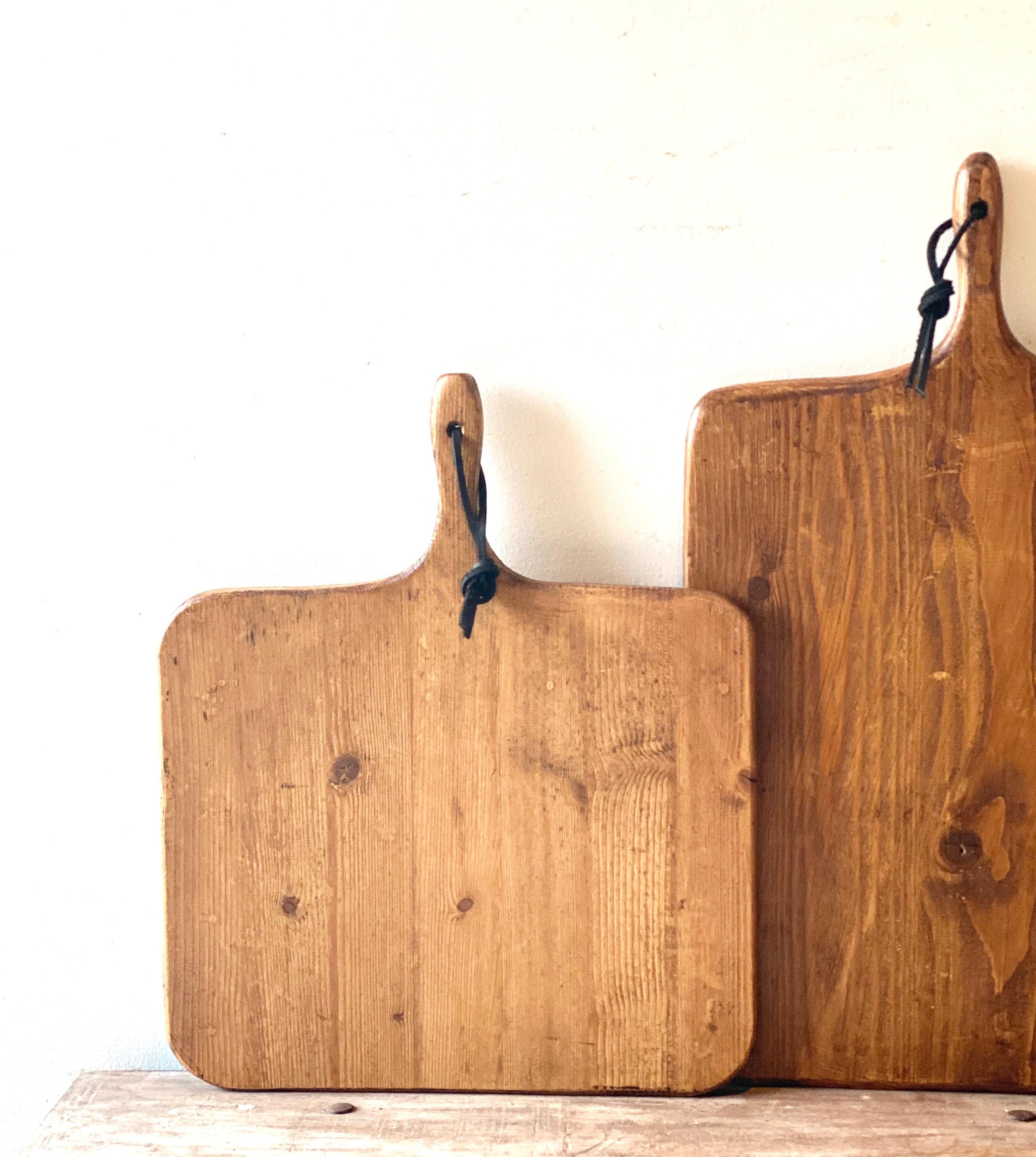 Set of 3 French Vintage Small Rustic Wood Cutting Boards. Wood Chopping  Board. Rustic Kitchen Decor. Farmhouse Kitchen. French Country 