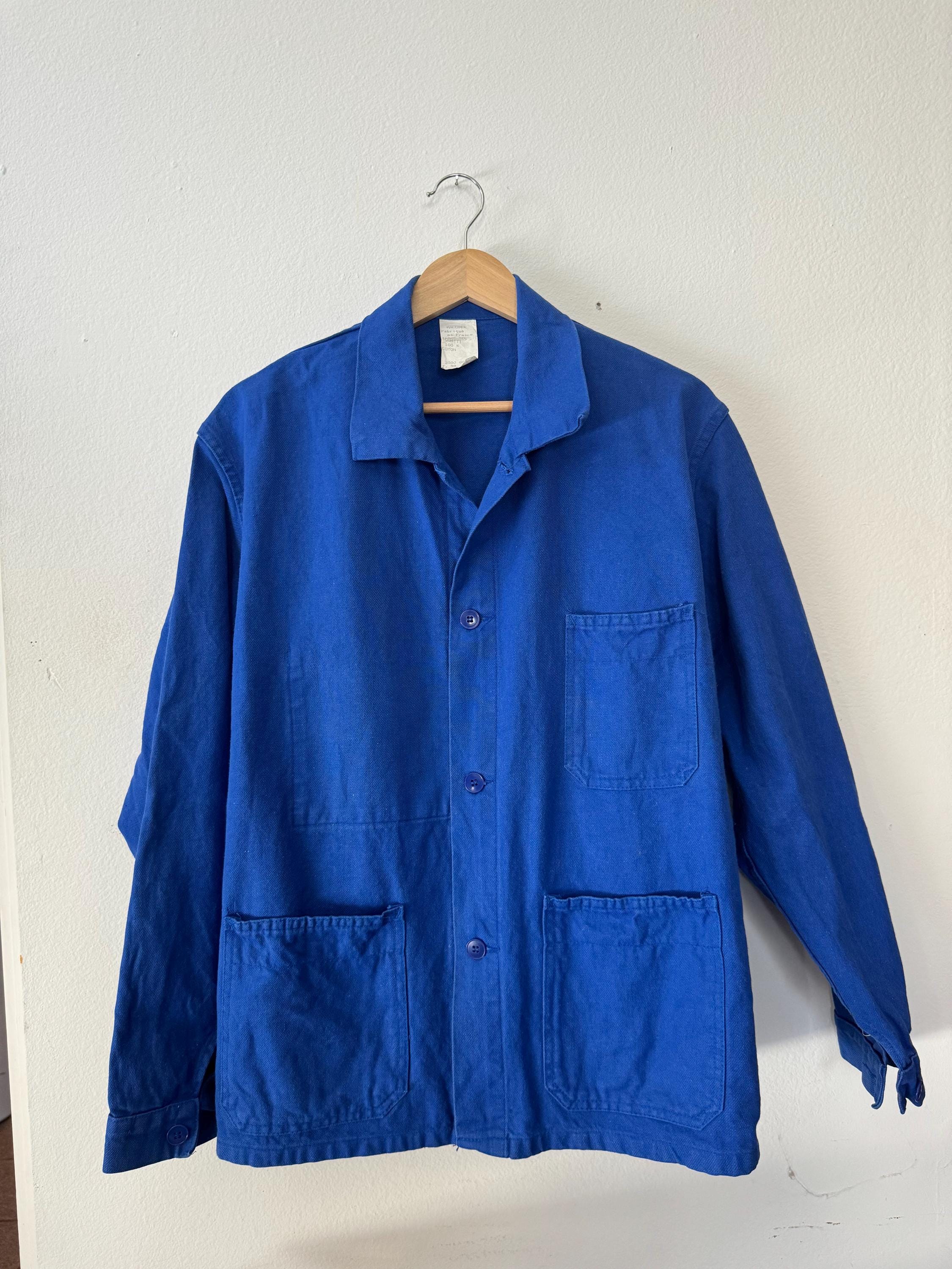 Vintage French Workman's Jacket, Paratrooper Style - Etsy