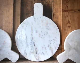 Solid White Carrera Marble, Marble Cutting Board, Marble Bread Board, Marble Cheese Board