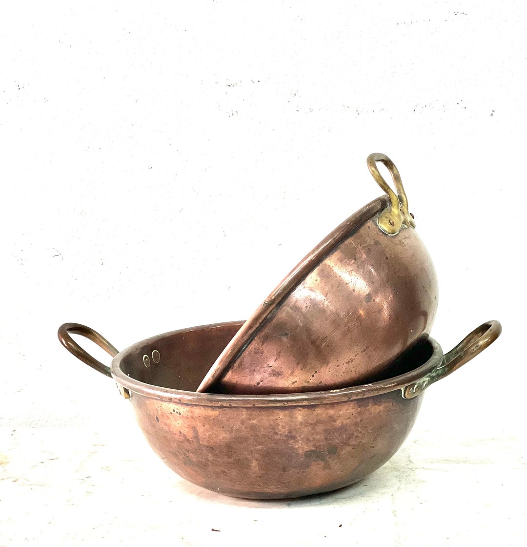 Vintage European Copper Jam Pot, Copper Sauce Pan, Copper Planter Etsy