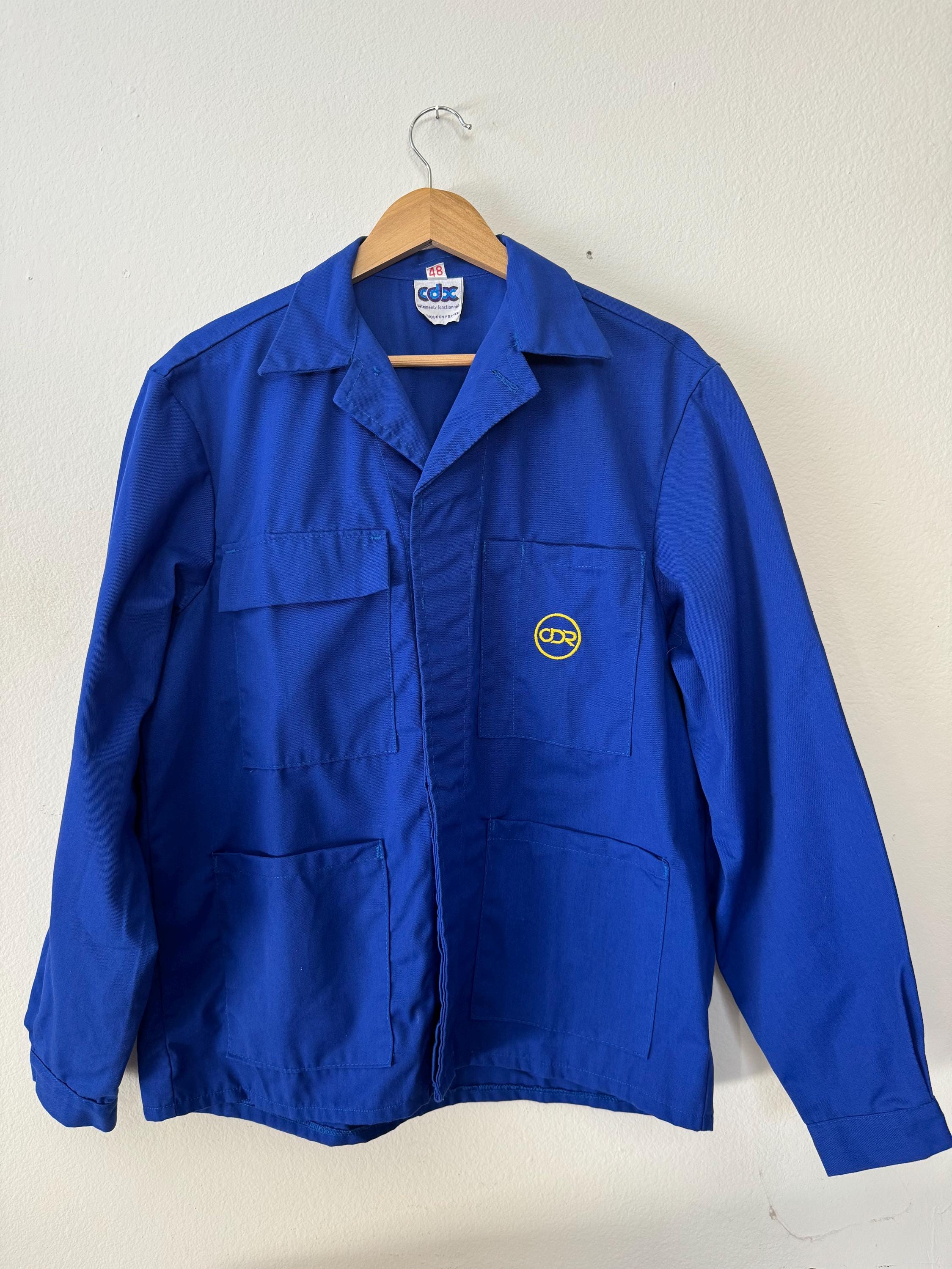 Vintage French Workman's Jacket, Paratrooper Style - Etsy