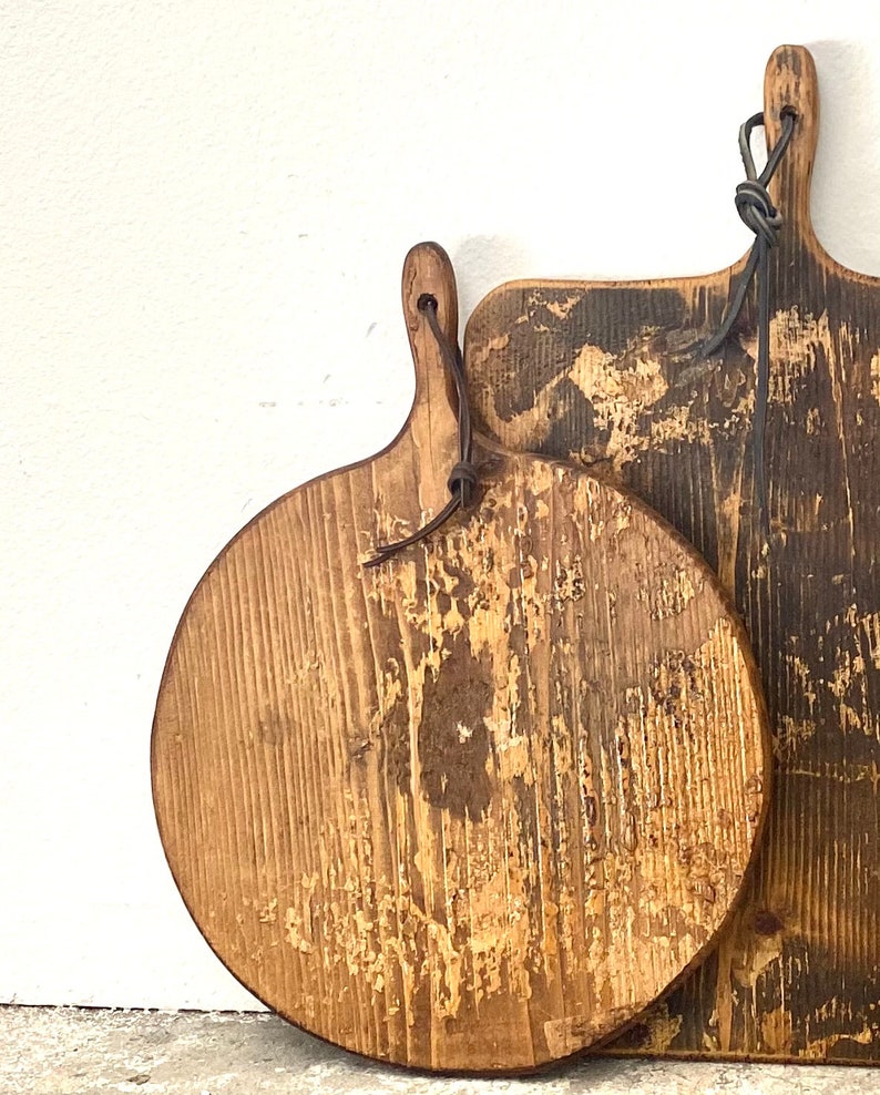 Small  Bread Board French Small Circular Bread Board image 7