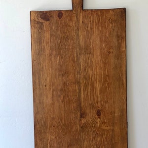 Large Rectangle Bread Board, ReClaimed Repurposed Vintage Wood, European Charcuterie Board, Cheese Board, Vintage Wood, Vineyard image 8