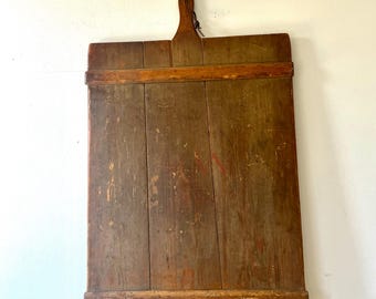 Vintage Extra Large, Rectangle Bread Board,  Cheese Bread Board, French Charcuterie Board,
