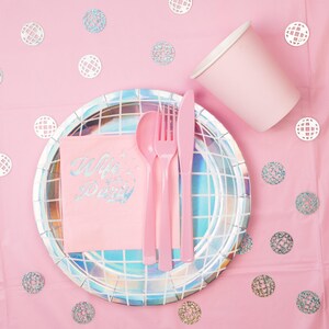 Last Disco Hen Party Tableware Set | 8 Persons | Wife of the Party Hen Do Tableware