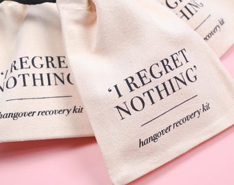 Kit para recuperarse de la resaca de la despedida de soltera