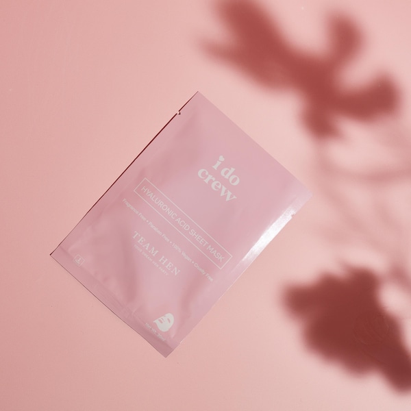 Mascarilla de tela para despedida de soltera I Do Crew Mascarilla de tela con ácido hialurónico