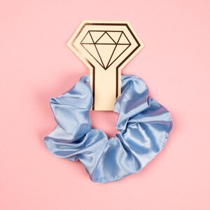 Diamond Blue Hen Party Scrunchie