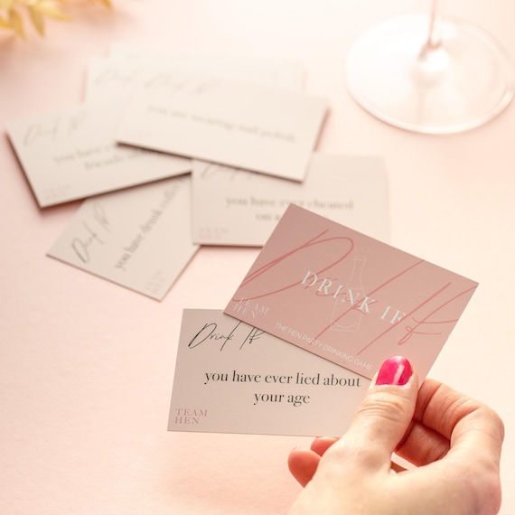 Drink If Hen Party Game