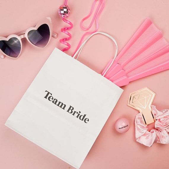 Team Bride Paper Hen Party Gift Bag