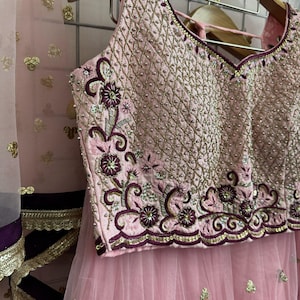 Barbie Pink Sequin Cipi Lehenga Choli with Thread & Cutdana Embroidery and Matching Dupatta – Elegant Readymade Ethnic Wedding Party Wear
