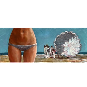 Sommar, 2024, Olja på duk, 30 x 80 cm, Igor Ilinsky (VINCENT)