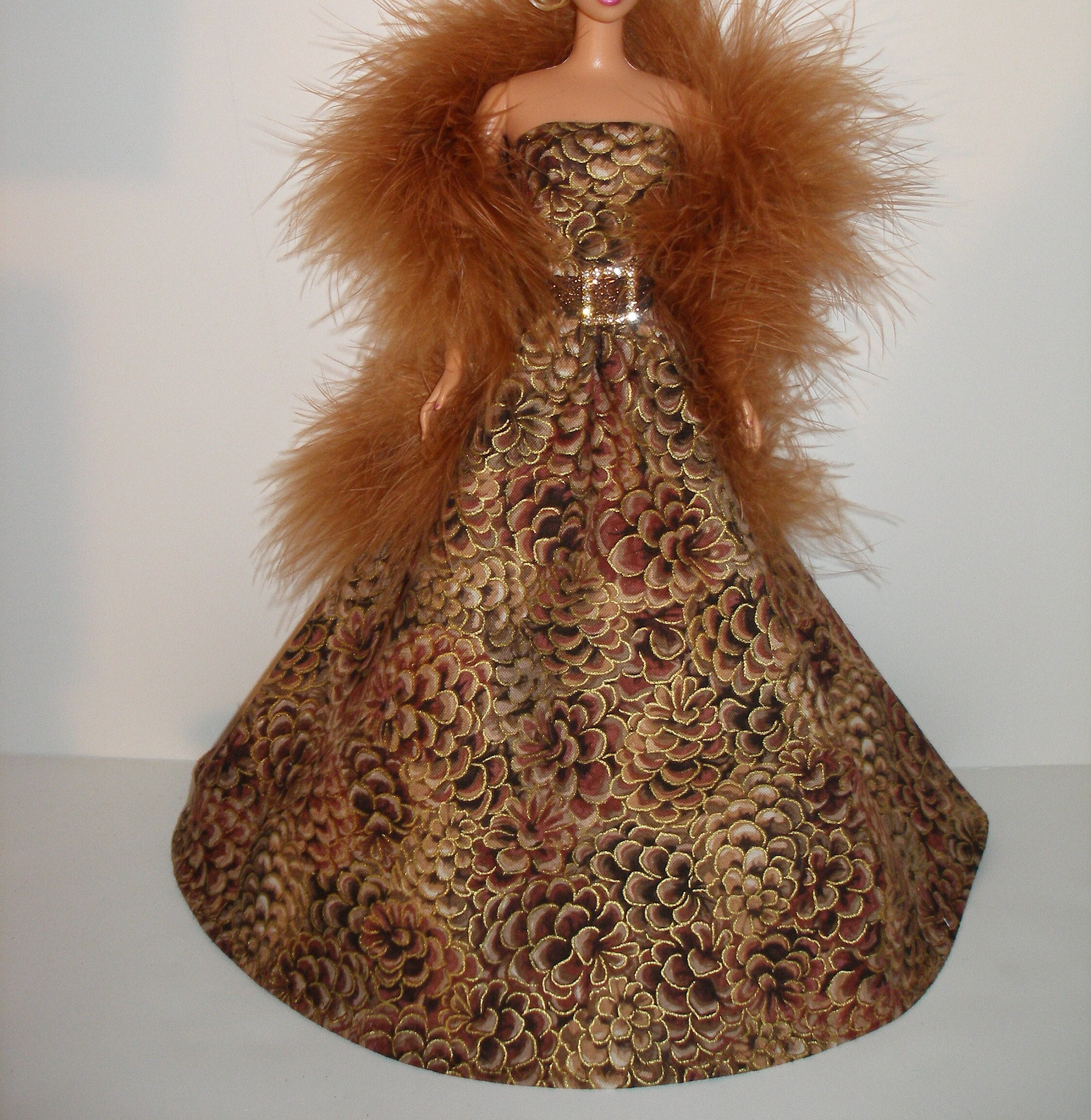 Brown Barbie Gown - Etsy