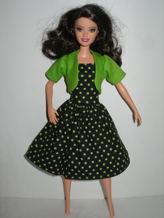 barbie polka dot dress