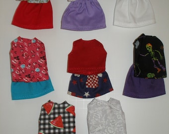 Handmade 10.5"  teen sister fashion doll fit Skipper clothes - skirt sets - your choice