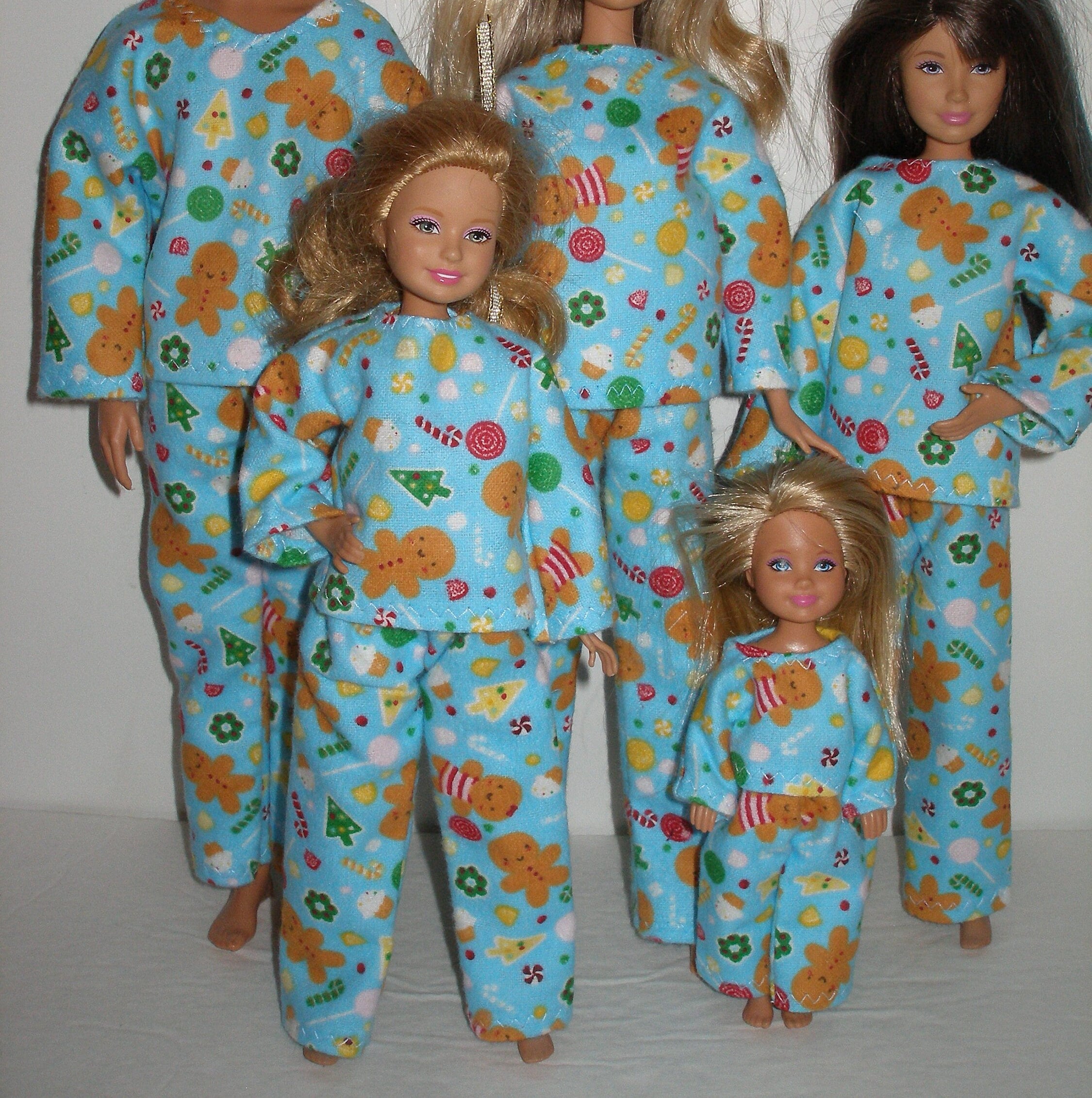 Barbie christmas chelsea doll in gingerbread dress sale