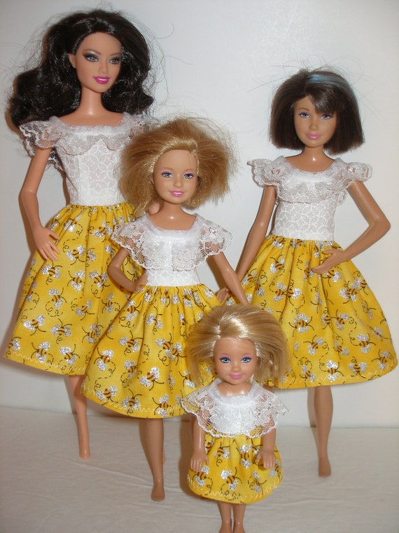 Handmade 11.5 Fashion Doll and Sisters Clothes 4 Fashion Doll