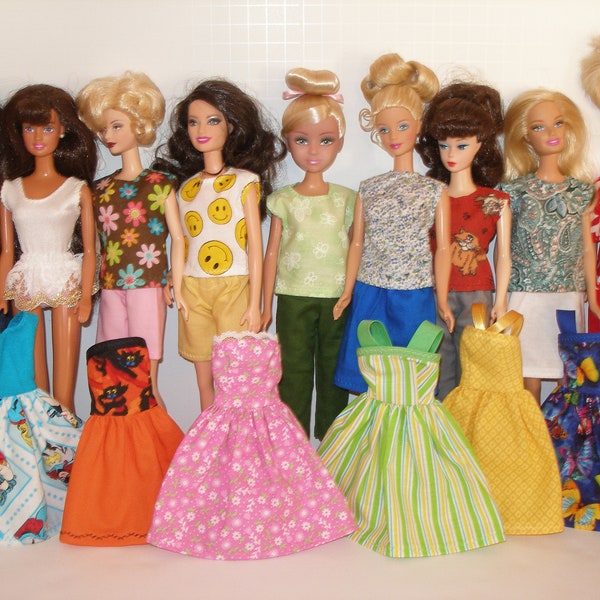 Barbie Clothes Lot Etsy