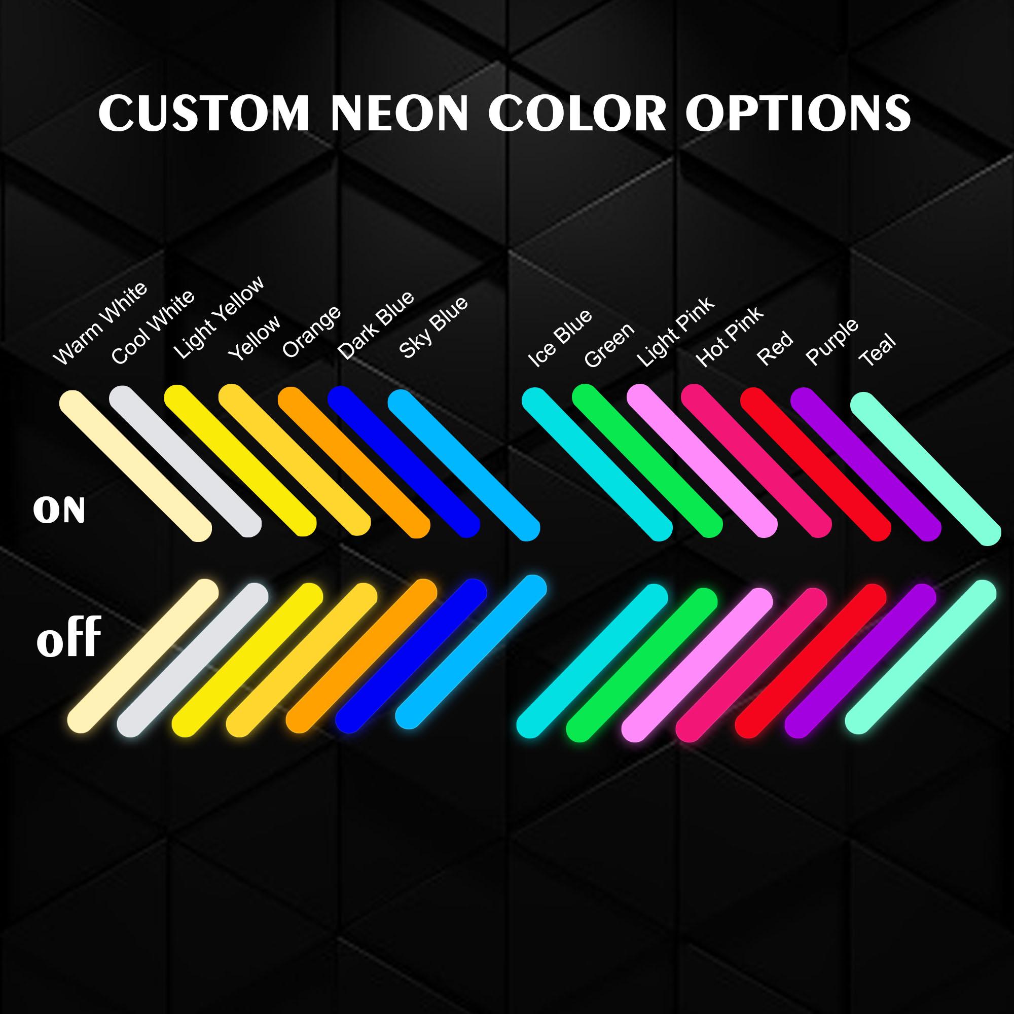 Custom Neon Sign, Neon Aesthetic Sign, Name Neon Sign, Family Name Sign ...